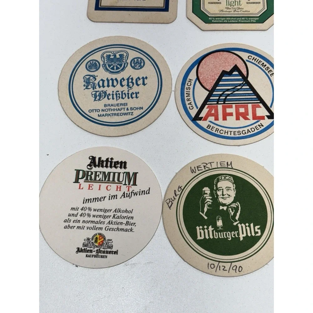 Lot of 16‎ Vintage Craft Beer Brewery Coasters